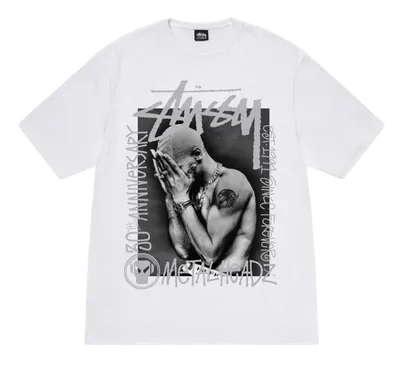 Stussy Anniversary T-Shirt: 90s Streetwear, Cotton Unisex Tee