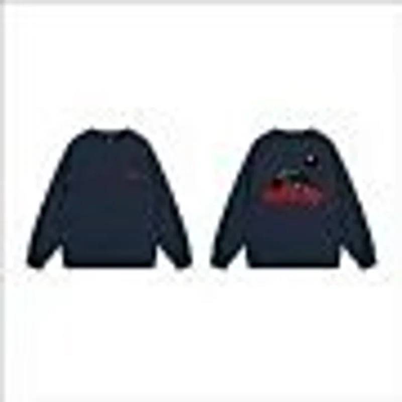 Stussy Black Crewneck Sweatshirt: Heavyweight Cotton Unisex Streetwear