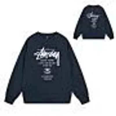 Stussy Classic Black Fleece Hoodie: 90s Street Style