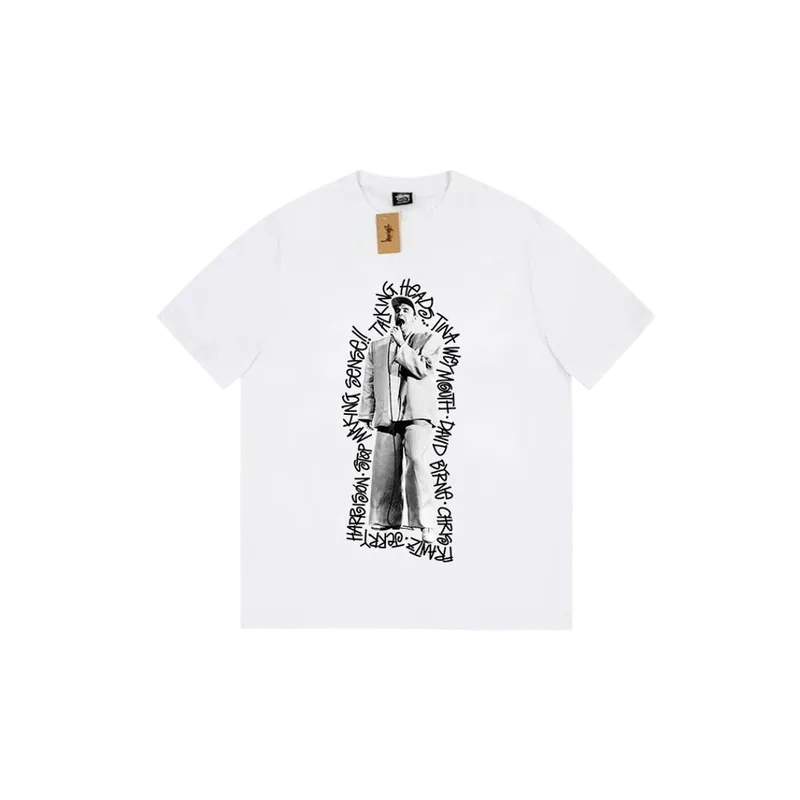 Stussy Classic White Cotton Tee: Unisex Streetwear