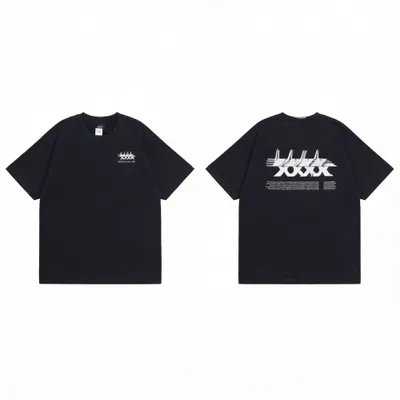 Stussy Black Hoodie 90s Tribal Logo Unisex Streetwear