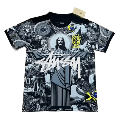 Stussy Jesus Print Tee: 90s Unisex Streetwear T-Shirt