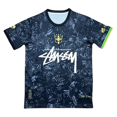 Stussy Sport Jersey: Deep Blue Quick-Dry Breathable Streetwear