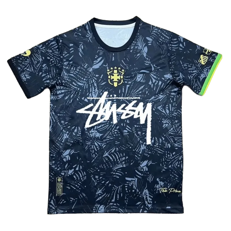 Stussy Sport Jersey: Deep Blue Quick-Dry Breathable Streetwear