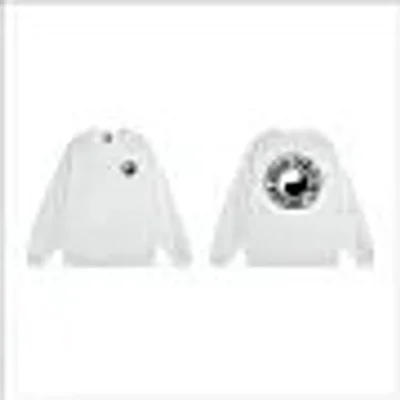 STUSSY White Cotton Crewneck Sweatshirt - Unisex Retro Streetwear