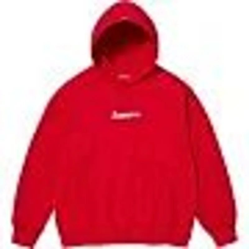 Supreme Box Logo Hoodie Red: Heavyweight Cotton Streetwear