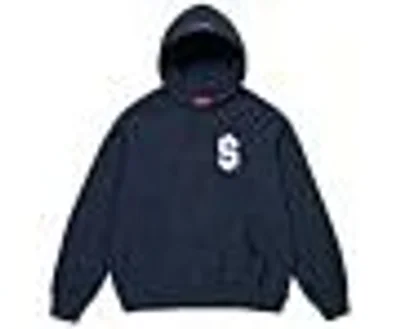 Supreme S-Logo Black Hoodie: Unisex Cotton Streetwear