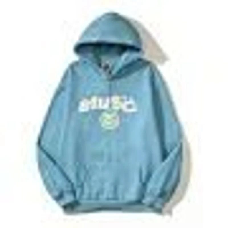 SUPREME Sky Blue Hoodie: 90s Retro Street Style, Unisex Heavyweight Fleece