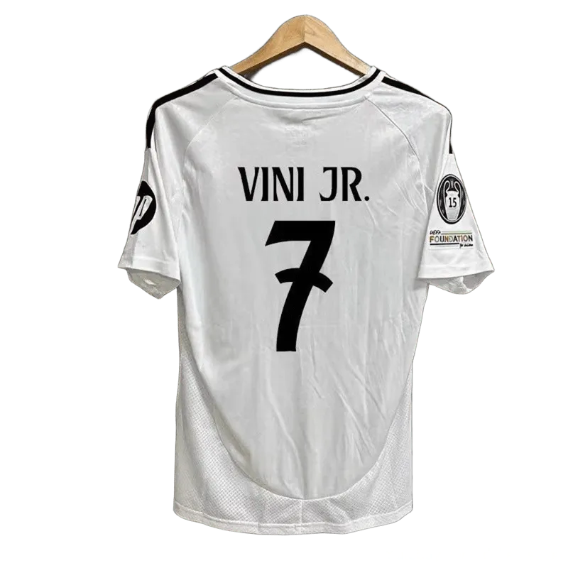 Vini Jr. #7 White Soccer Jersey - Quick-Dry Breathable Football Shirt