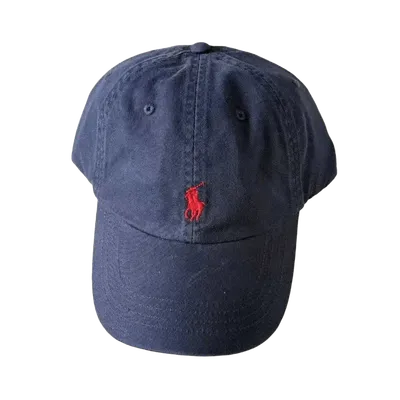 Vintage Ralph Lauren Navy Baseball Cap, Polo Logo
