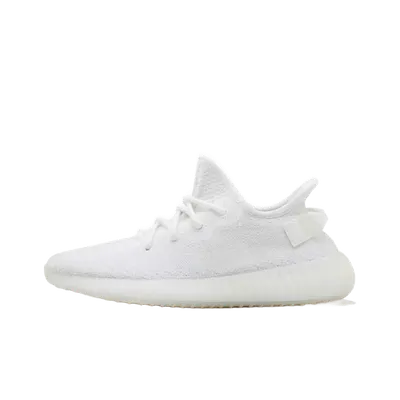 Yeezy Boost White Knit Sneakers: Unisex Streetwear Shoes