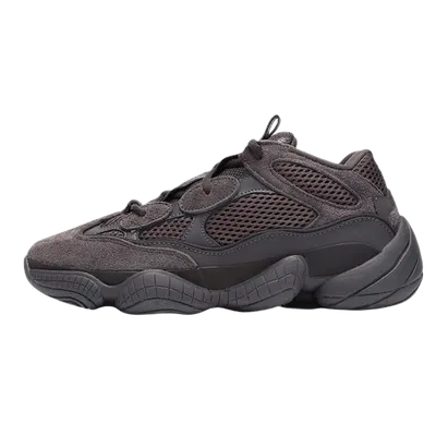 Yeezy Grey Suede Mesh Cushioned Comfort Sneakers