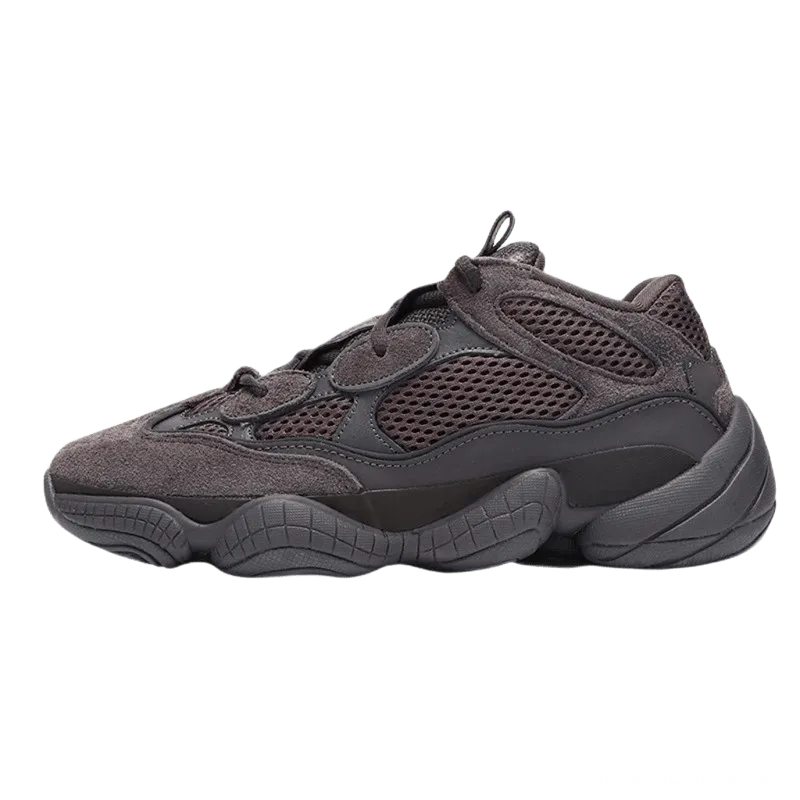 Yeezy Grey Suede Mesh Cushioned Comfort Sneakers
